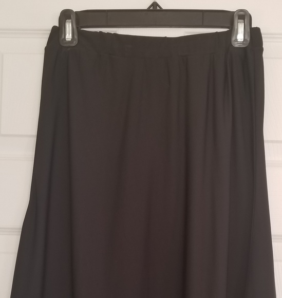 BCBG black flowy midi skirt xs - Picture 1 of 5